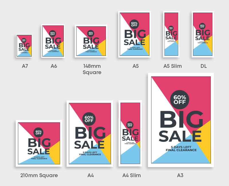 Paper Sizes Guide, UK Flyer & Sizes in MM & Pixels, A3, A4, A5 & A6 | instantprint