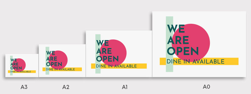 Paper Sizes Guide Uk Flyer And Poster Sizes In Mm And Pixels A3 A4 A5