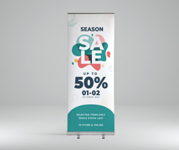 Roller banner next day print