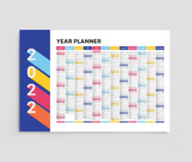 A2 Wall Planners