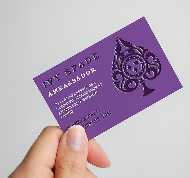 Spot UV Business Cards