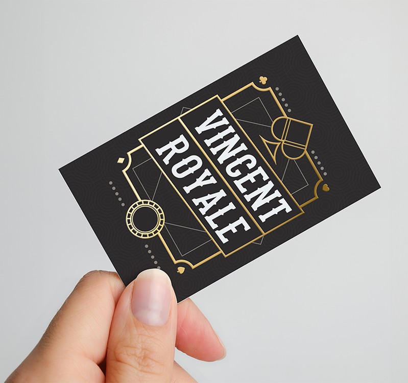 Foil Business Cards