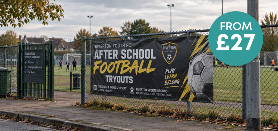 PVC Banners from £27