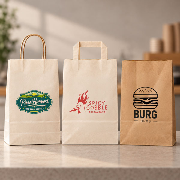 Custom Printed Paper Bags