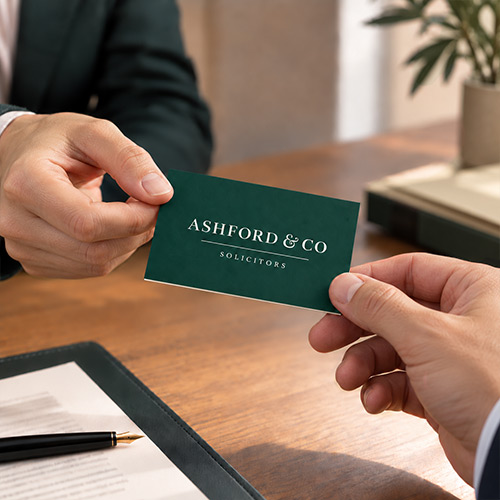 instantprint 450gsm Premium Business Cards with matt lamination