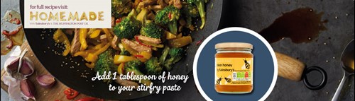 sainsburys honey recipe leaflet example