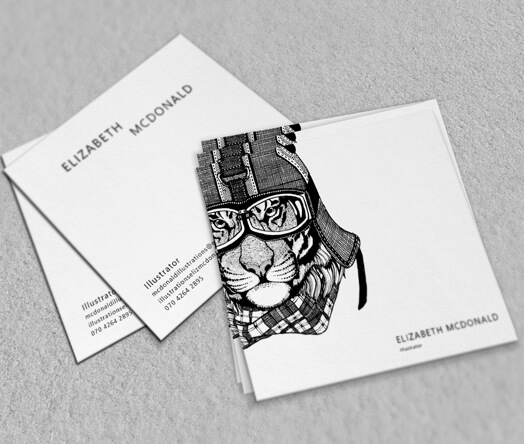 business card design