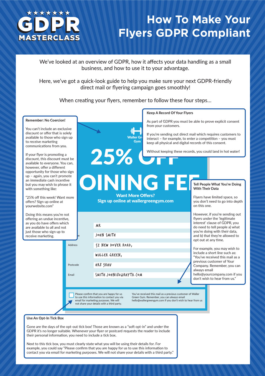 how to make your flyers gdpr compliant jpg why do we use flyers