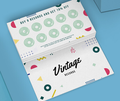 business card design printing instantprint presentation card