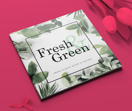 210mm Square Stapled Brochures & Booklets