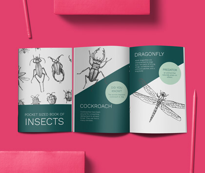 A6 Stapled Brochures & Booklets