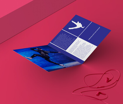 148mm Square Leaflets
