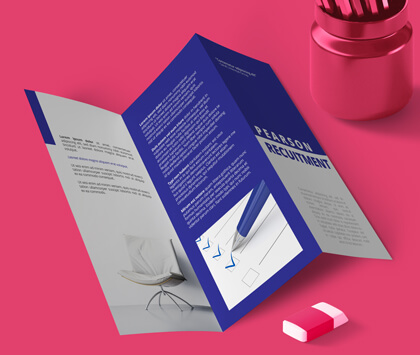 A4 Folded Leaflets