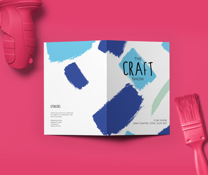 folded leaflet printing instantprint