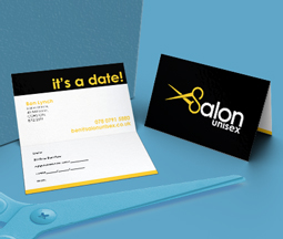 Business Cards for hair salon