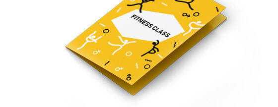 A4 Half Fold Leaflets