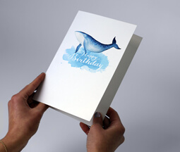 Ice Gold Greetings Cards
