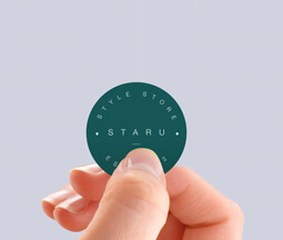 Small Circle Stickers