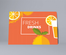 A2 Foam Signs