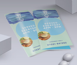 148mm Square Brochures