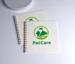 148mm Square Wire Bound Booklets