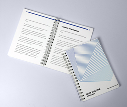 A6 Wire Bound Brochures & Booklets