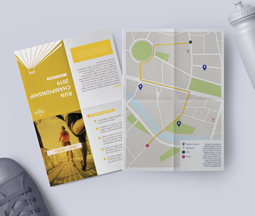 148mm Square Brochures