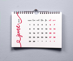 2020 A5 Wall Calendars