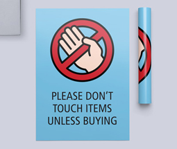Don’t touch unless buying
