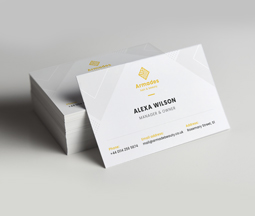 Printed Business Card for groomer