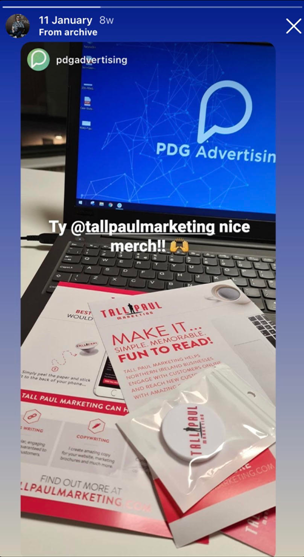 Social media responses to Tall Paul's direct mailer