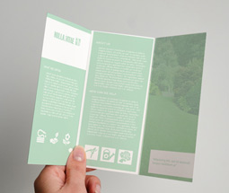 C-Fold Leaflets