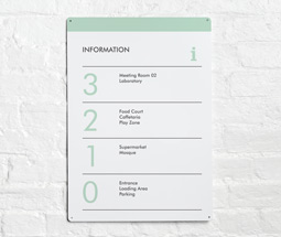 Aluminium Signs