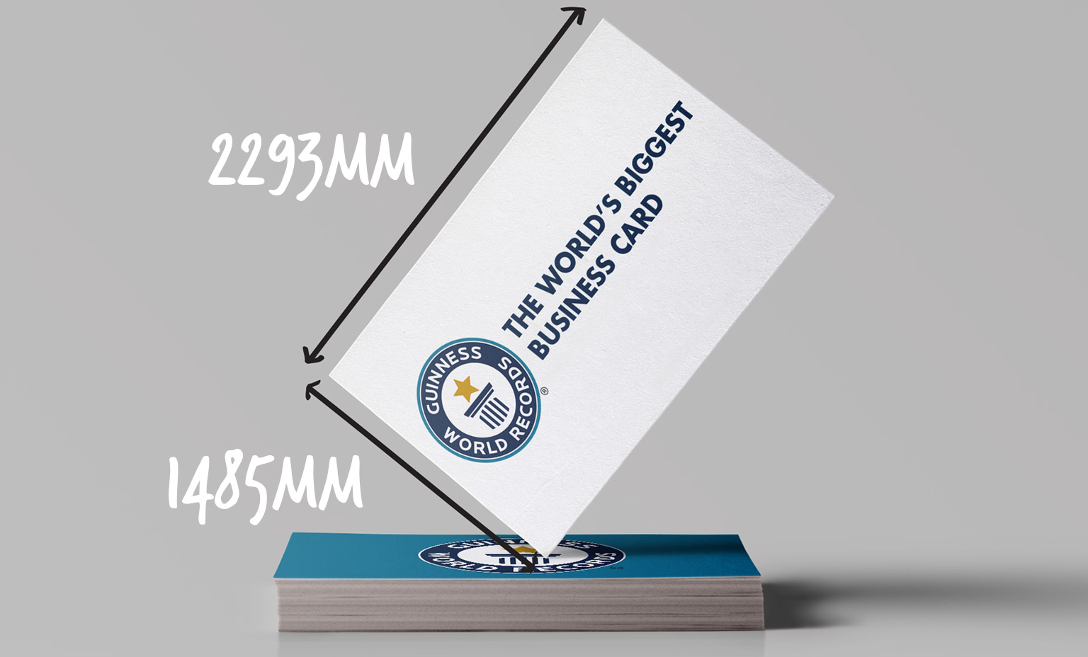 World’s Largest Business Card Replica